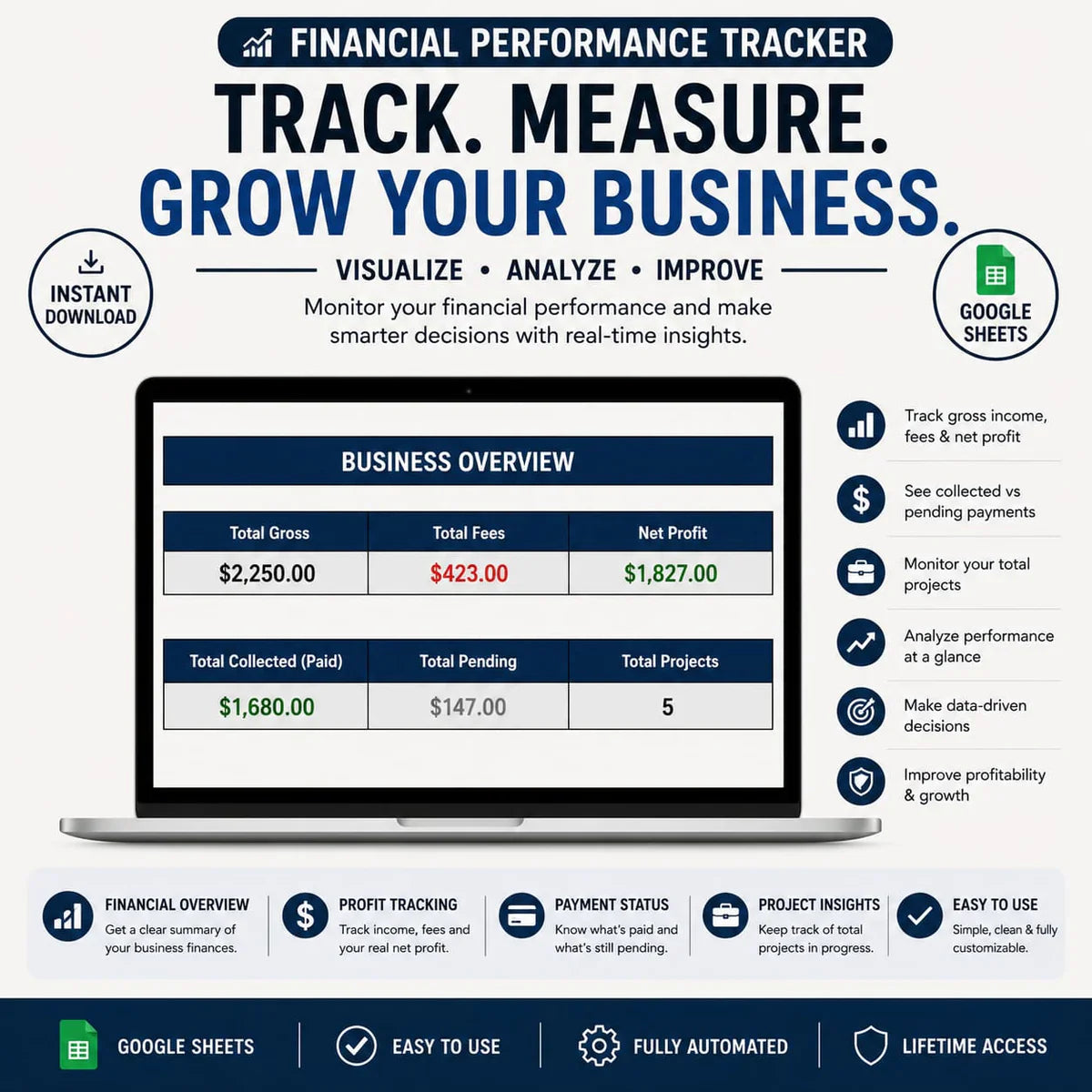 Side Income & Project Profit Tracker